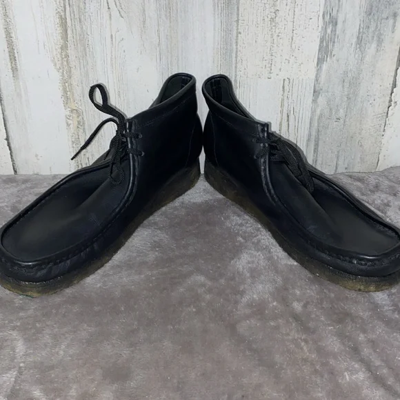 0905 Clark’s Originals Wallabee Leather Shoes - Picture 3 of 10